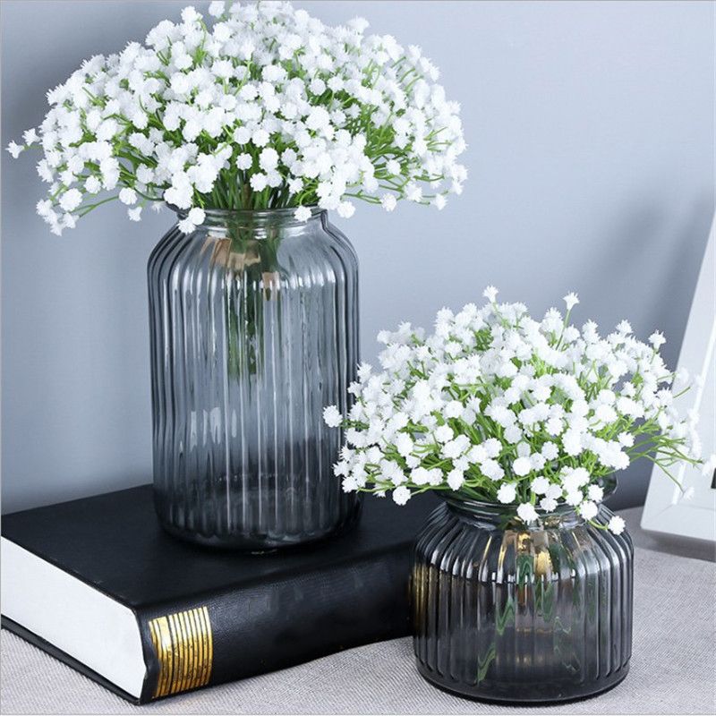 Fleur Artificielle Blanc Gypsophile Délicat