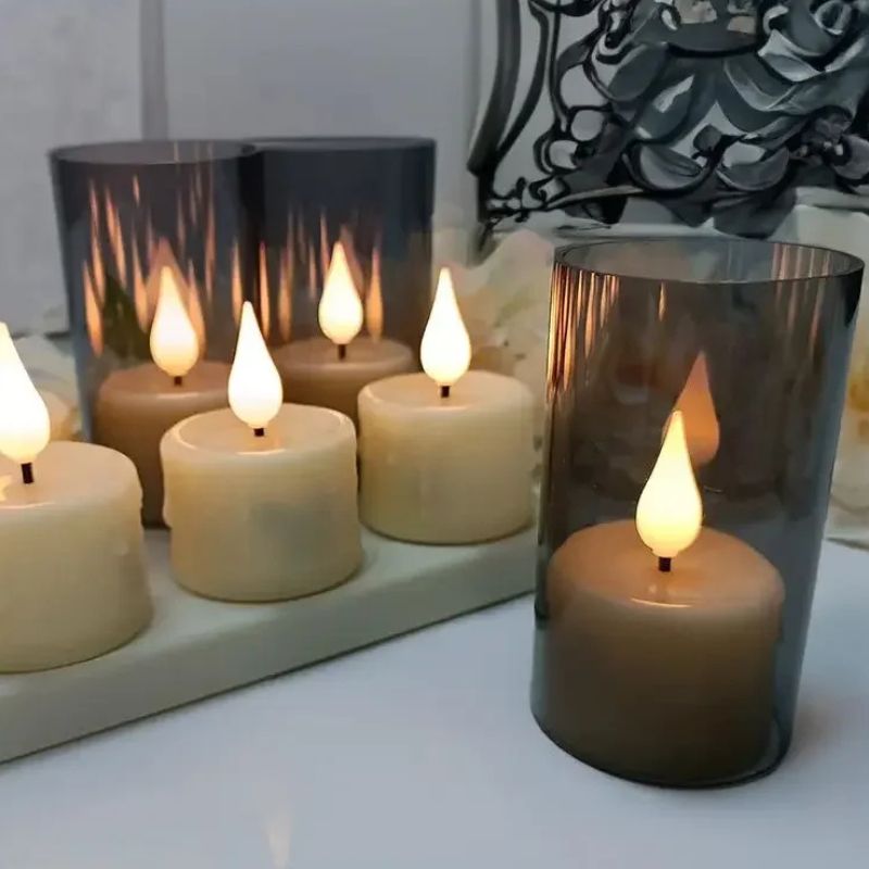 Bougie LED Lumière Chaleureuse