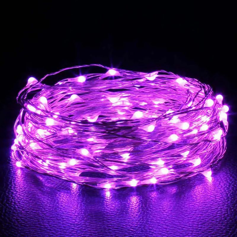 Guirlande LED Lumineuse Dégradée en Fil de Cuivre