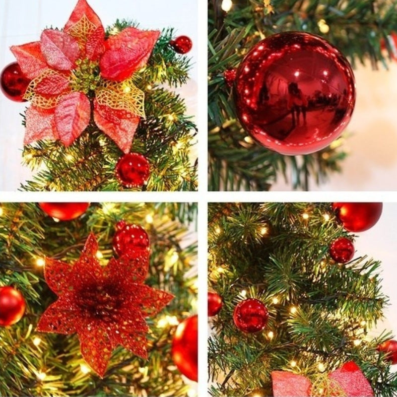 Guirlandes de Noël en Rotin avec Lumières LED