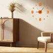 Grande Horloge Murale Autocollante Design