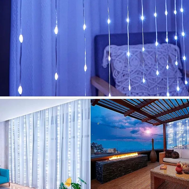 Guirlande LED Rideau Lumineux