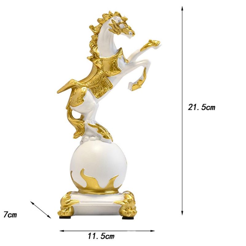 Sculpture Moderne Cheval Artistique Style Contemporain