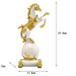 Sculpture Moderne Cheval Artistique Style Contemporain