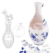 Vase en Porcelaine en Puzzle 3D Décoratif