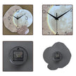 Horloge Murale en Bois au Design Lunaire