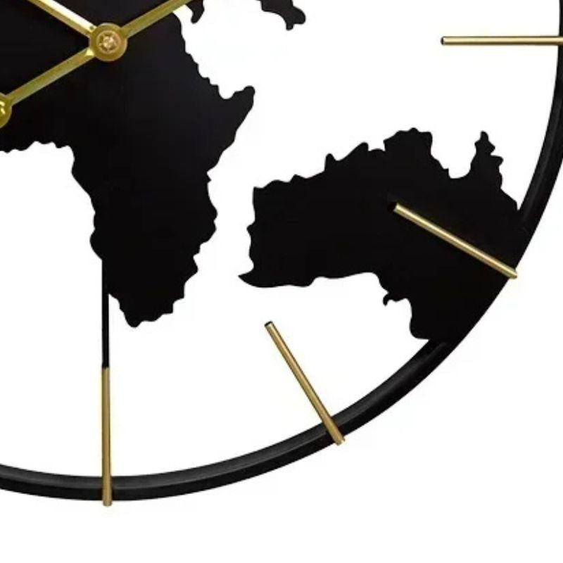 Horloge Monde Décorative En Style Contemporain