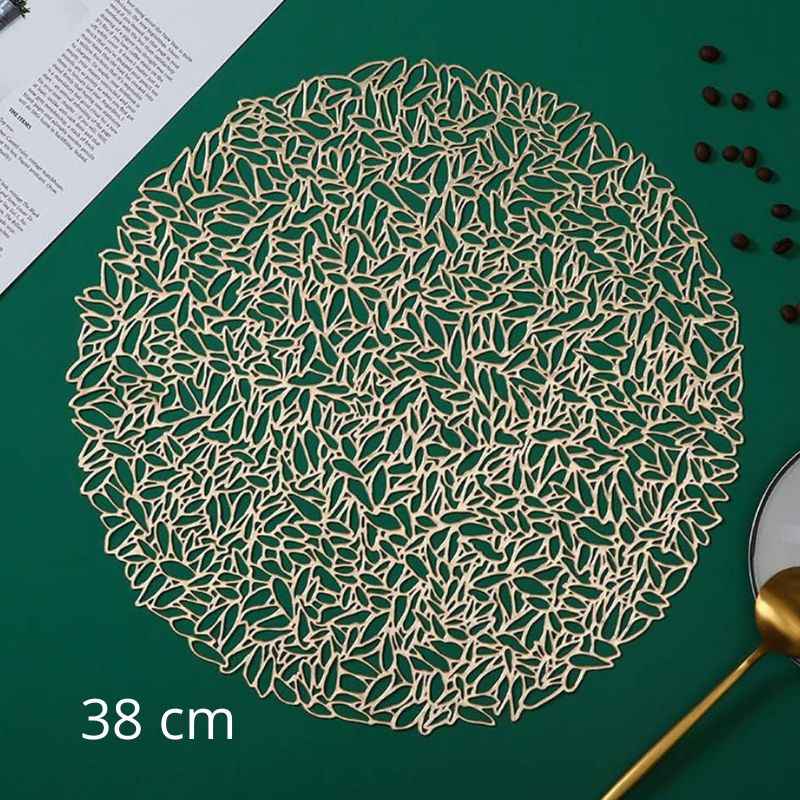 Set De Table Vinyle Motif Feuille Chic Et Raffiné