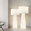Lampe Champignon Blanche En Tissu Élégante Et Lumineuse
