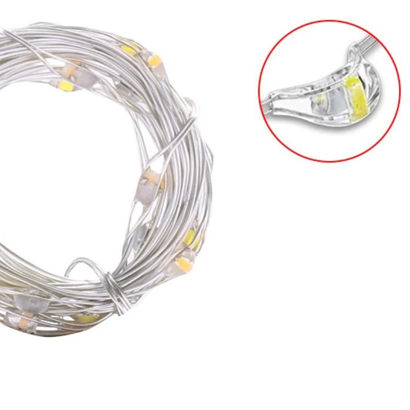 Guirlande LED Bouchon de Bouteille à Piles