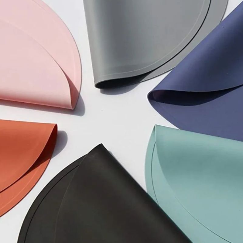 Set De Table Silicone Design Contemporain