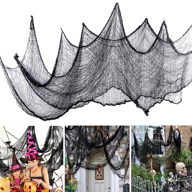 Décorations Halloween Filet de Gaze Effrayant