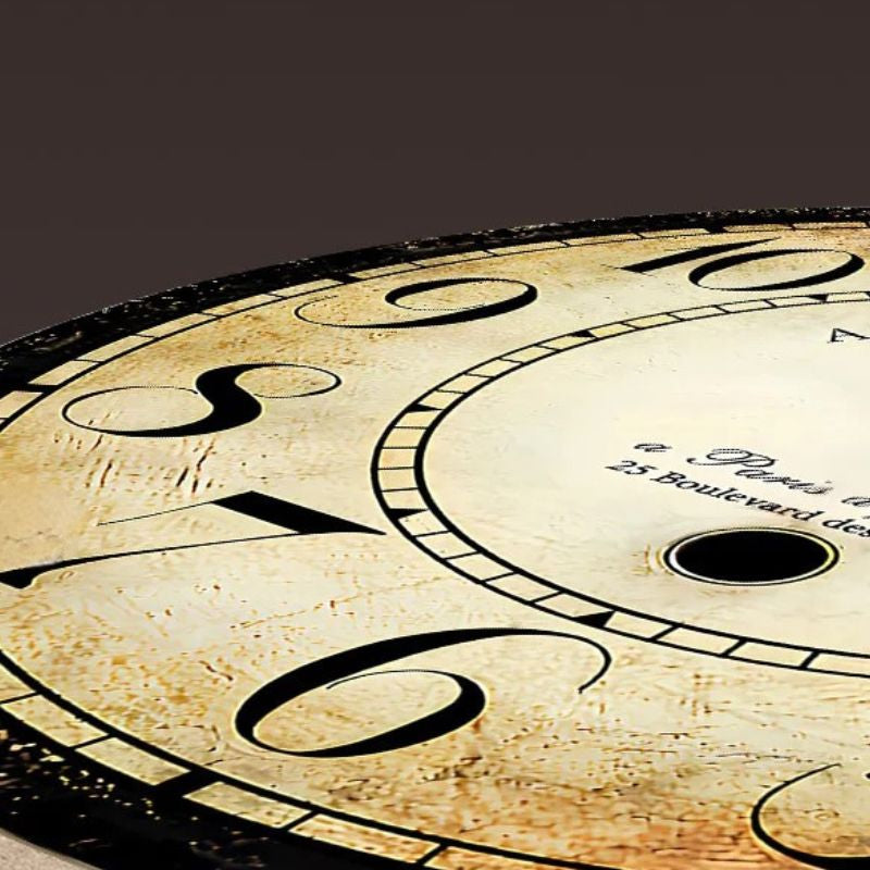 Horloge Ancienne Murale Rétro Style Parisien