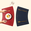 Set De Table Cuir Moderne Style Chinois