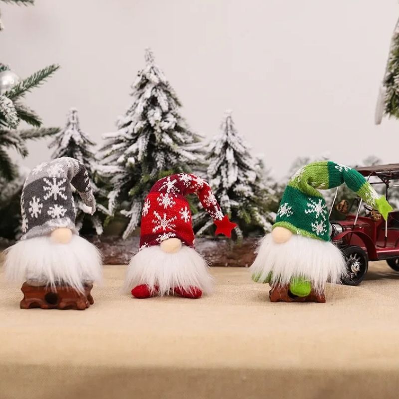 Décorations de Noël Petit Gnome 23 cm