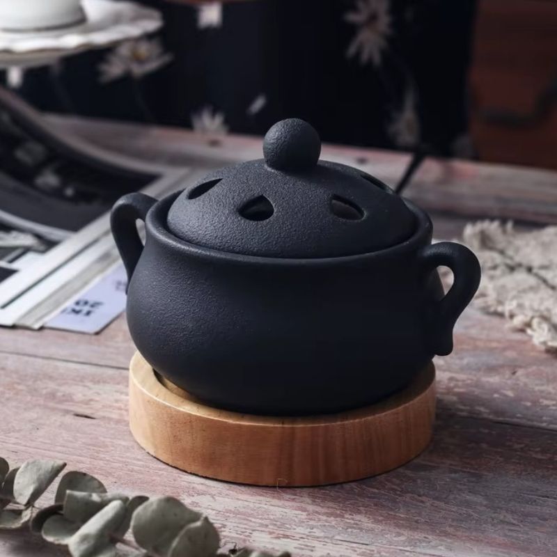 Diffuseur D’Huiles Essentielles Design En Céramique Chauffante Réutilisable