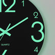 Horloge En Bois Décorative Avec Affichage Luminescent