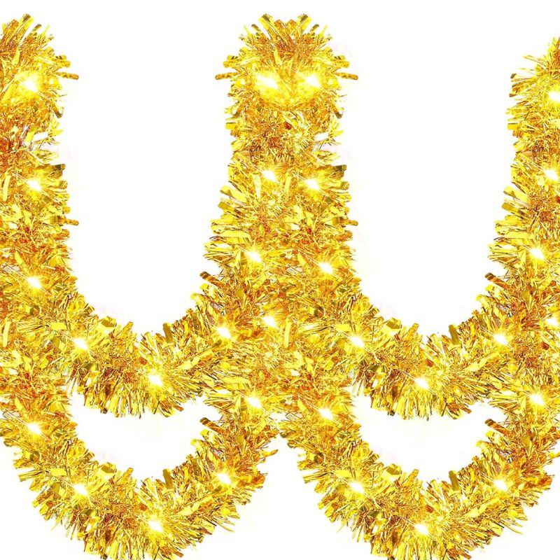 Guirlandes de Noël Épaisse avec Lumières