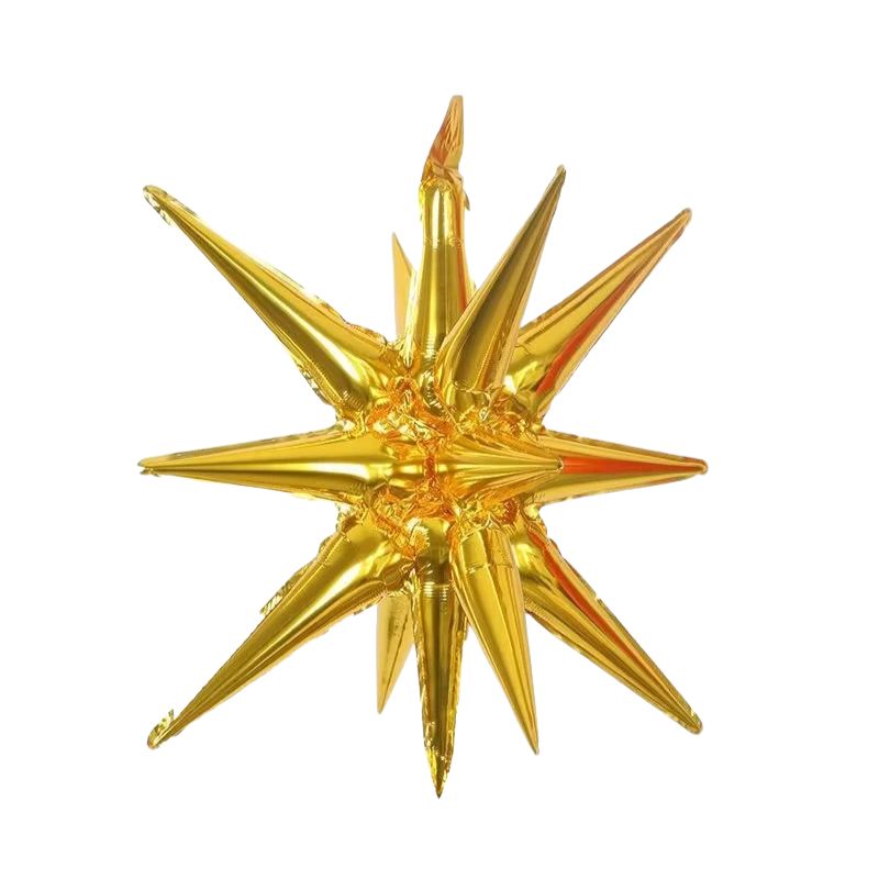 Décorations Festives Ballons Étoiles 3D