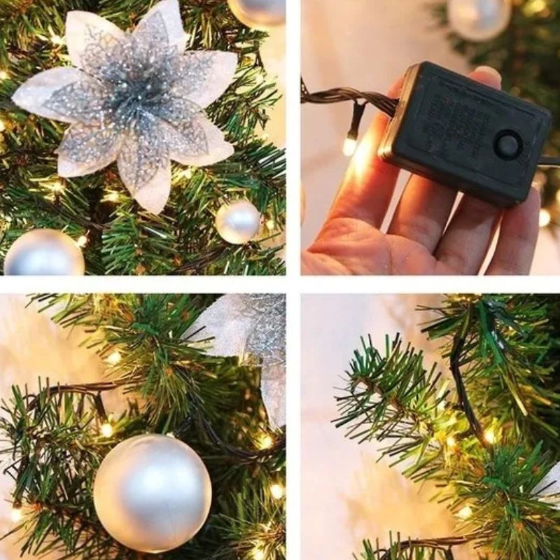 Guirlandes Pour Arbres De Noël Lumineuses LED Décoratives