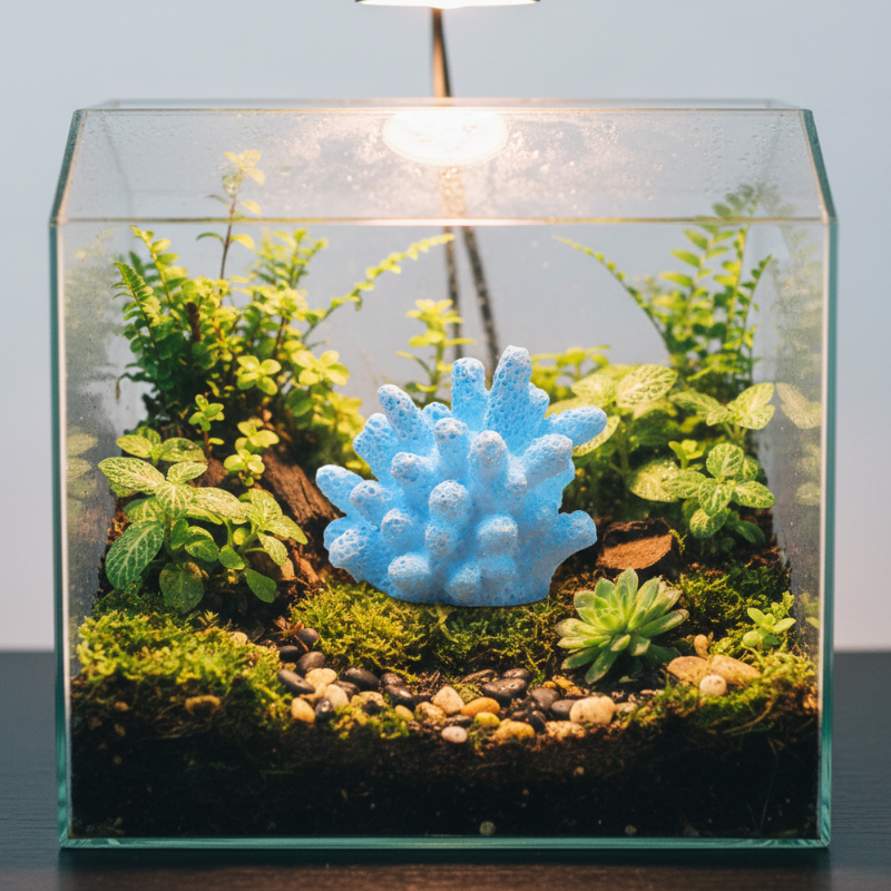 Décoration Terrarium En Corail Artificiel
