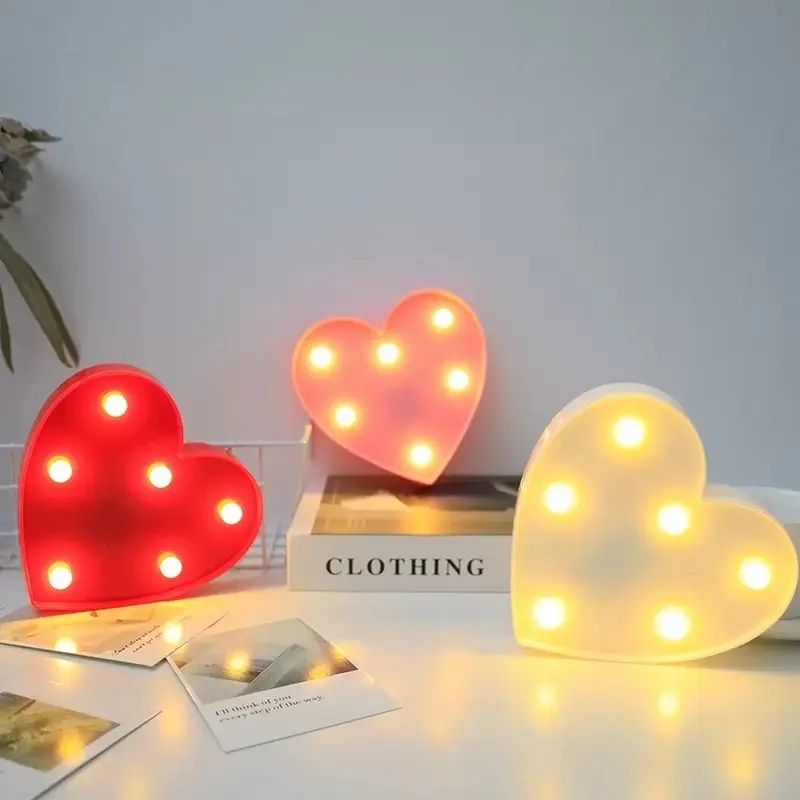 Cœurs Lumineux LED Décoratifs