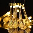 Guirlandes Solaires LED Goutte d’Eau