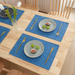 Set De Table En Lin Lavable Et Antidérapant
