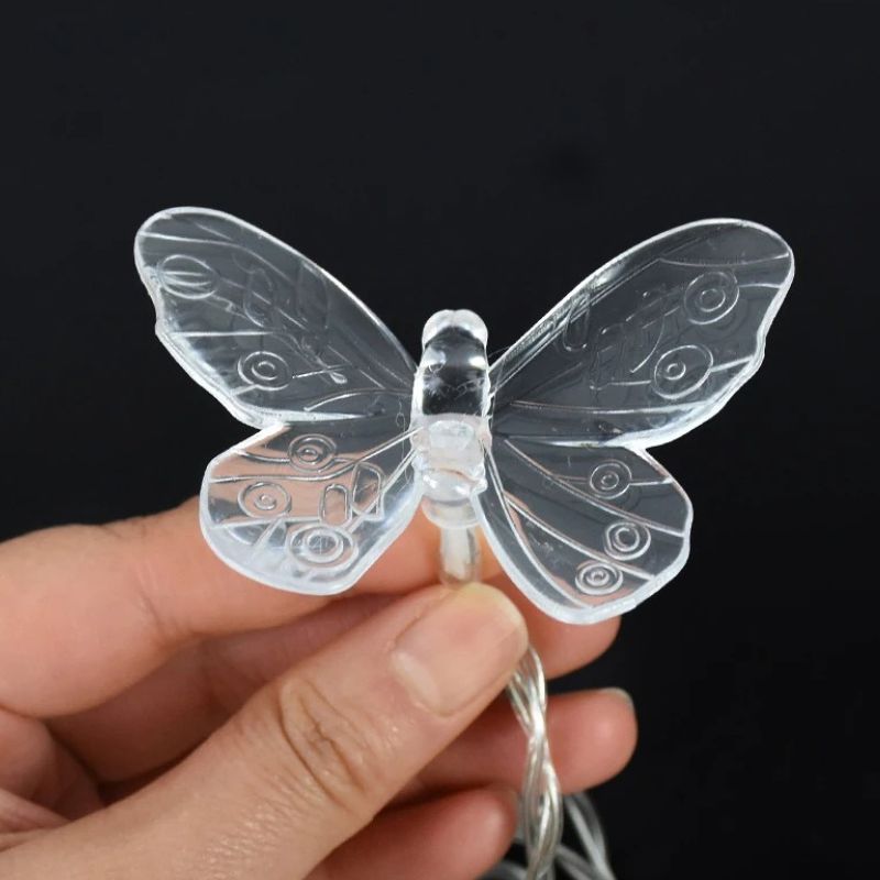 Guirlandes d’Intérieur LED Papillons Lumineux
