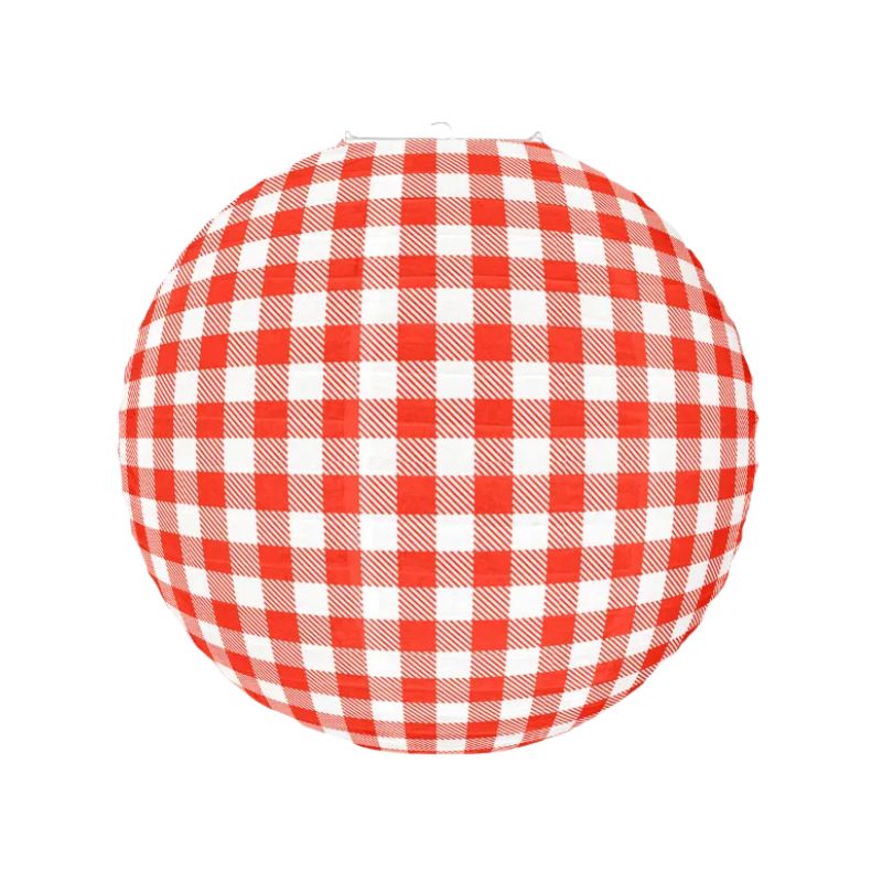 Accessoires Guinguette Avec Lanternes En Papier