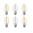 Ampoules de Rechange LED C7 Lot de 6 Pièces