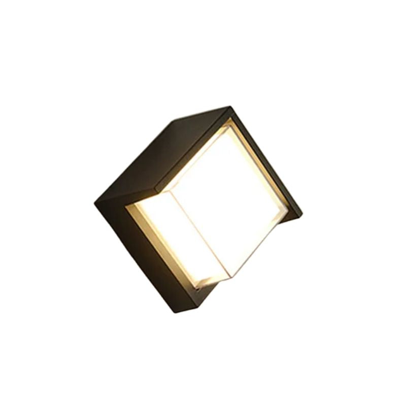 Applique Murale Extérieur Contemporaine Compacte, Applique Murale Carré