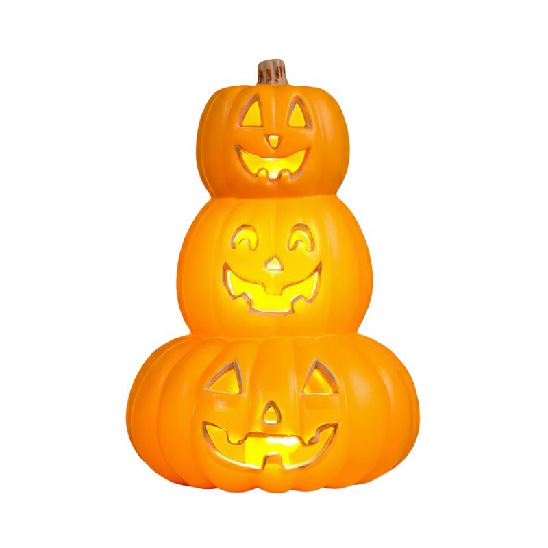 Citrouilles Halloween avec Expression Joyeuse