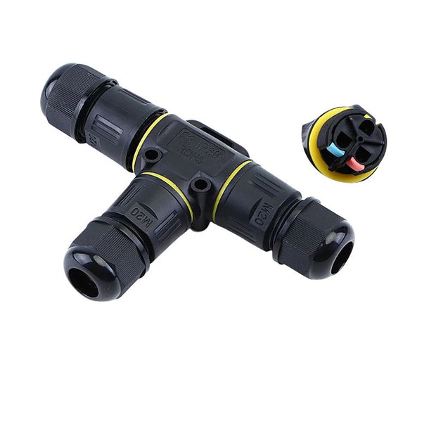Connecteur Étanche En T Pour Câble Électrique
