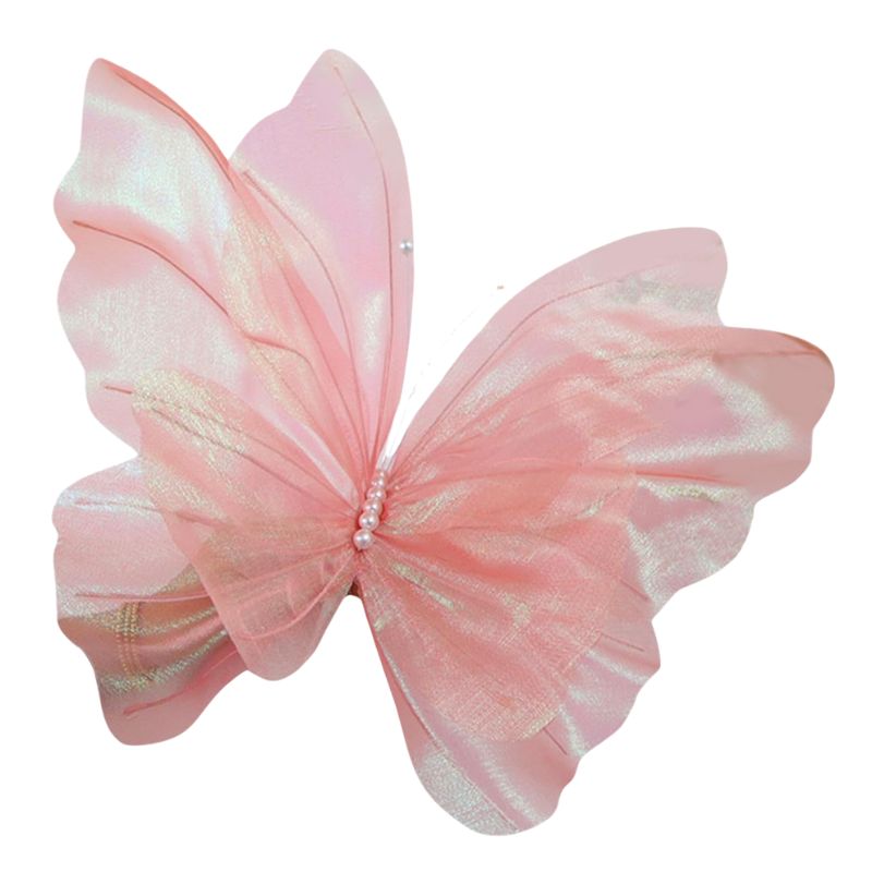 Décoration Festive Papillon 3D Géant en Tulle, décoration en papillon