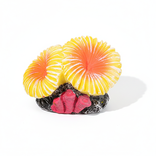 Décoration Terrarium Avec Effet Corail Tropical, décoration terrarium décoratif