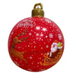 Décoration de Noël Boule Géante Gonflable Renne, décoration boule géante