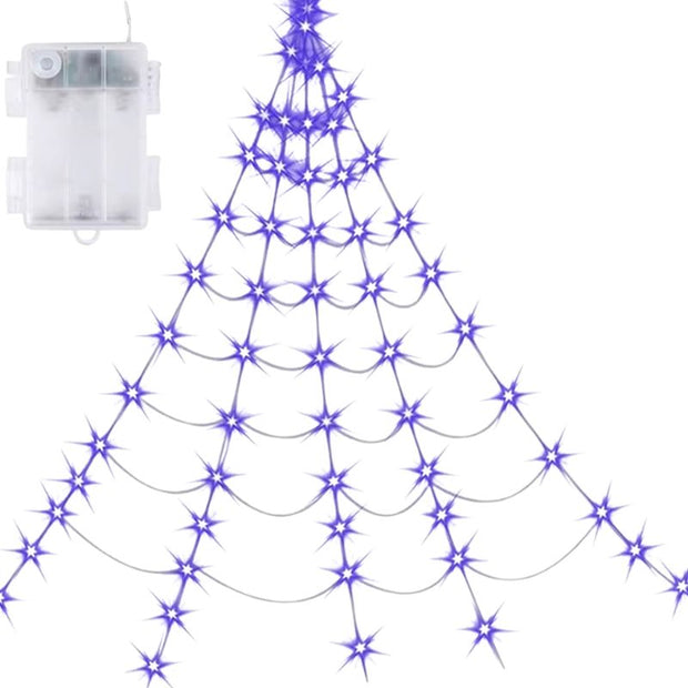 Décorations Halloween Toile D’Araignée Lumineuse