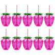 Décorations Été Gobelets Fraise 10 Pièces