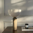Lampe Champignon Design En Marbre Style Danois