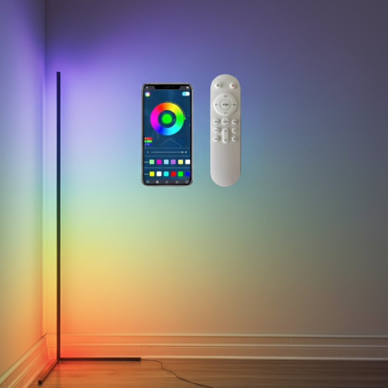 Lampe sur Pied Intelligente avec Télécommande