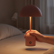 Lampe Champignon Rose Élégante Pour Décoration