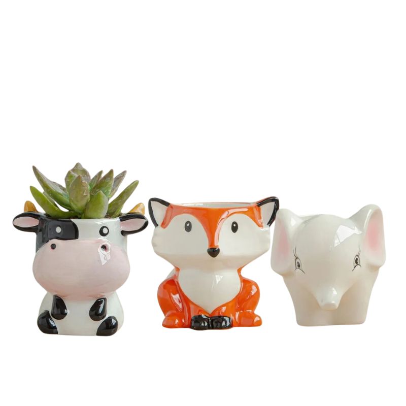 Vase en Céramique en Forme d'Animal