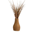 Vase en Osier Tissé à la Main