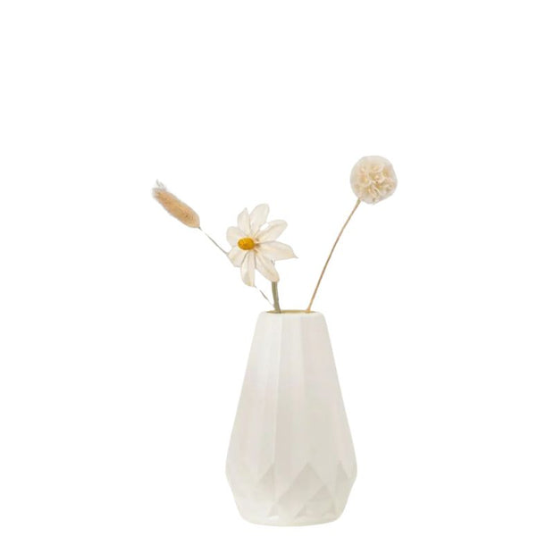 Vase Décoration Style Nordique en Forme de Diamant