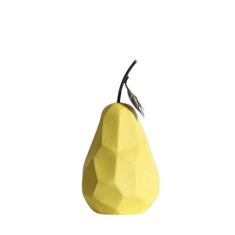 Vase Décoration Sculptée en Forme de Poire