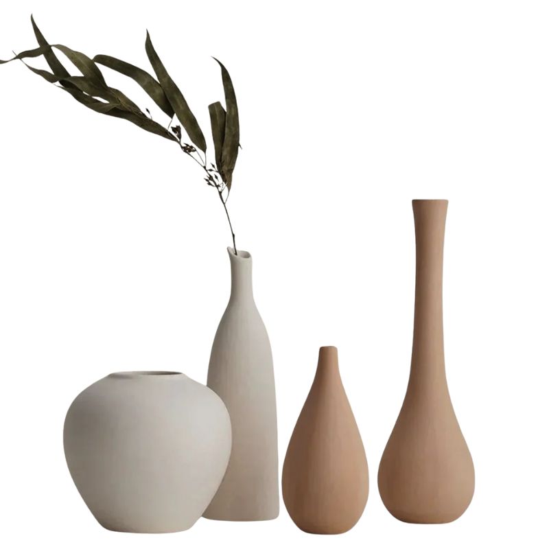 Vase Maison en Céramique pour Fleurs