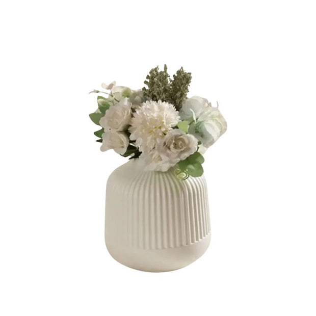 Vase Maison à Bourgeons en Céramique