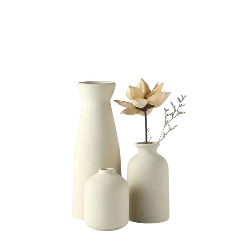 Vase Maison Lot de 3 en Céramique