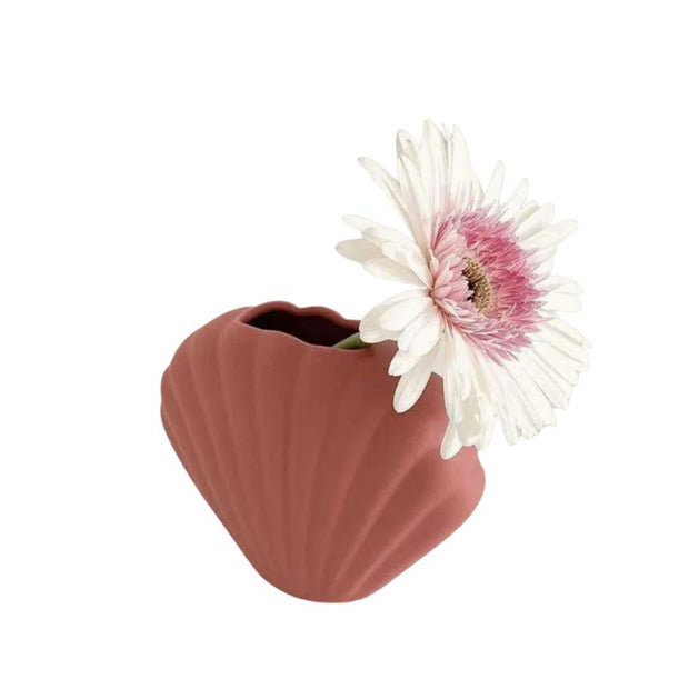 Vase Ceramique Mignon en Style Coquillage